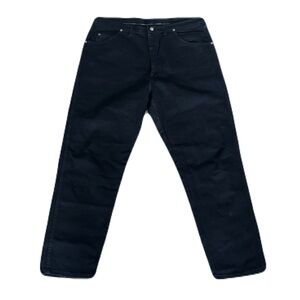 Wrangler Five Star 38 x 30 Black Relaxed Fit